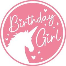 Birthday Girl Unicorn