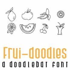 Frui-doodles Doodlebat Font