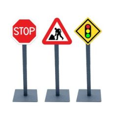 3d traffic signs