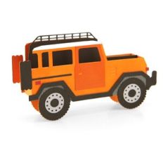 Box Card Father's Jeep