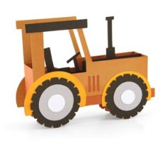 Box Card Father's Day Tractor