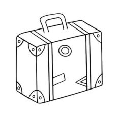 Travel suitcase