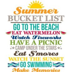 summer bucket list