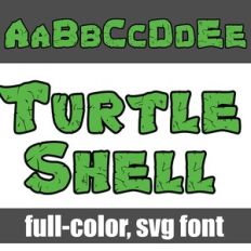 Turtle Shell Color Font