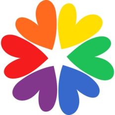Rainbow Hearts