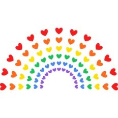 Rainbow Hearts