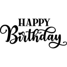 Happy Birthday