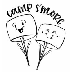 Camp s’more Funny Camping Cut File