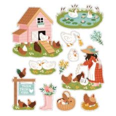 Chicken and Duck Stickers