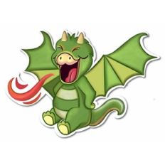 Print Cut Cute Dragon