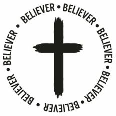 Believer Cross Word Circle
