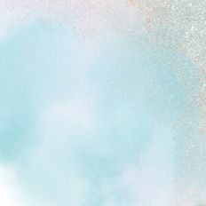 Pastel Teal Mint Watercolour Background With Glitter Effect