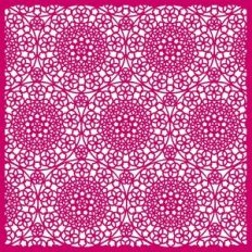 Flower Mandala Lace Page Background or Stencil