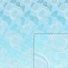 blue bubbles pattern