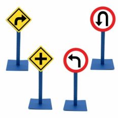 3d traffic signs