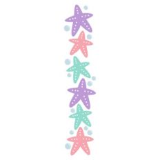 Starfish Vertical Border