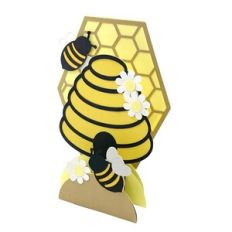 Beehive Pop Up Stand Card