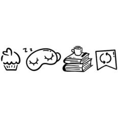 eat, sleep, read, repeat