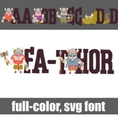 Fa-thor Color Font