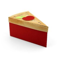 3D Cherry Pie Slice