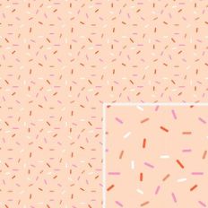 Ice Cream Sprinkle Pattern