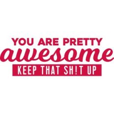 you are pretty awesome