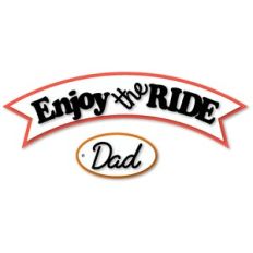 Banner Enjoy the Ride with Dad Tag
