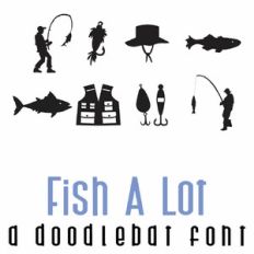 Fish-A-Lot Doodlebat Font