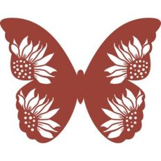 sunflowers butterfly