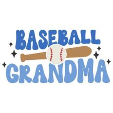Retro Baseball Grandma