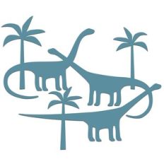 Diplodocus Dinosaur Scene