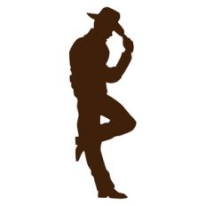 Leaning Cowboy