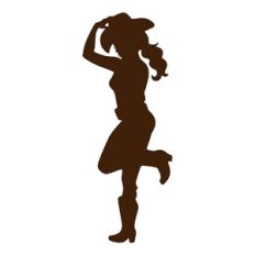 Leaning Cowgirl