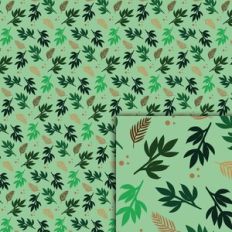 Foliage Green Pattern