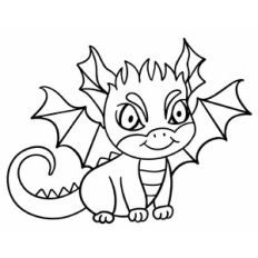 Cute Baby Dragon