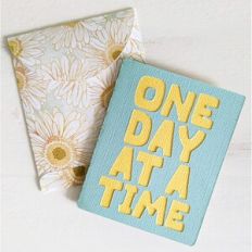 one day at a time card and envelope
