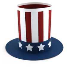 Uncle Sam Hat Box