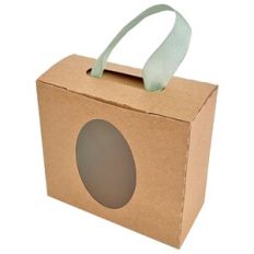 Oval Window with Ribbon Handle
