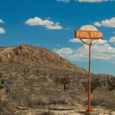 Old Vintage Gas Station