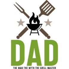 dad the man the myth the grill master