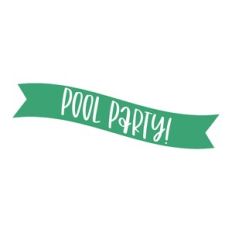 Pool Party Banner