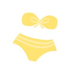 Yellow Bikini
