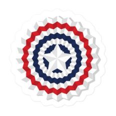 Patriotic Fan Decoration