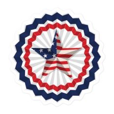 Patriotic Fan Decoration