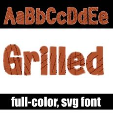 Grilled Color Font