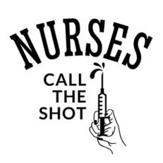 Nurses Call The Shot With Syringe On Hand