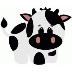 cow on the farm