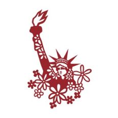 Floral Statue of Liberty