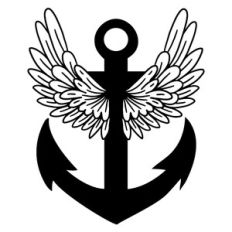 Angel Wings Anchor