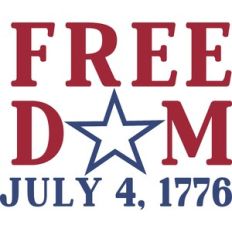 Freedom July 4, 1776